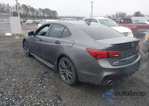 2019 Acura Tlx Tech A-Spec Pkgs из США, поврежденный, VIN 19UUB2F68KA006842